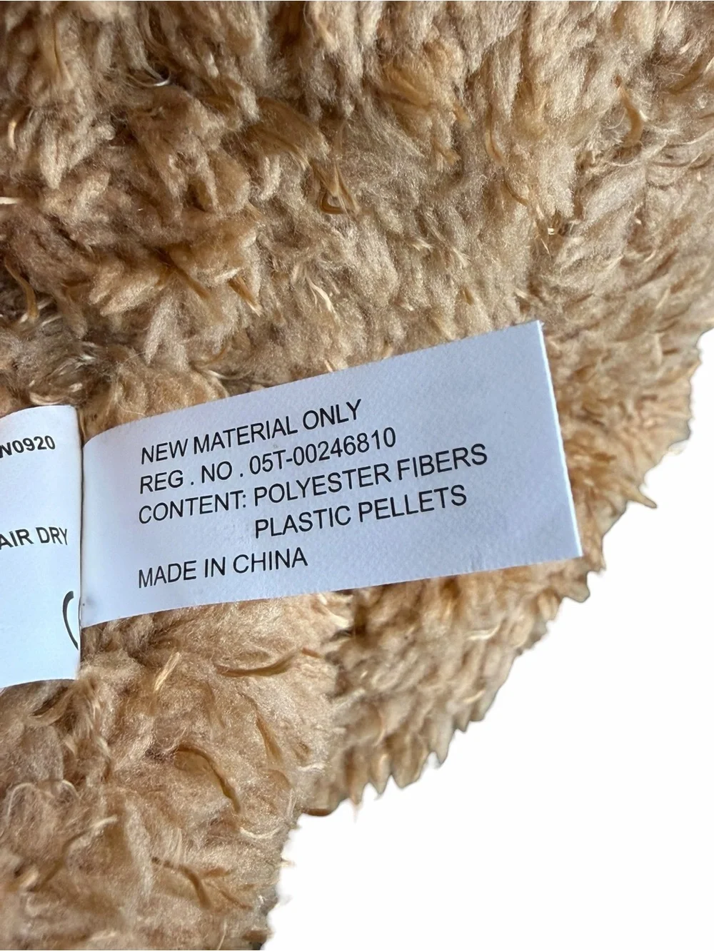 First & Main Tender Teddy Bear Plush 13” Brown Stuffed Animal Plaid Heart